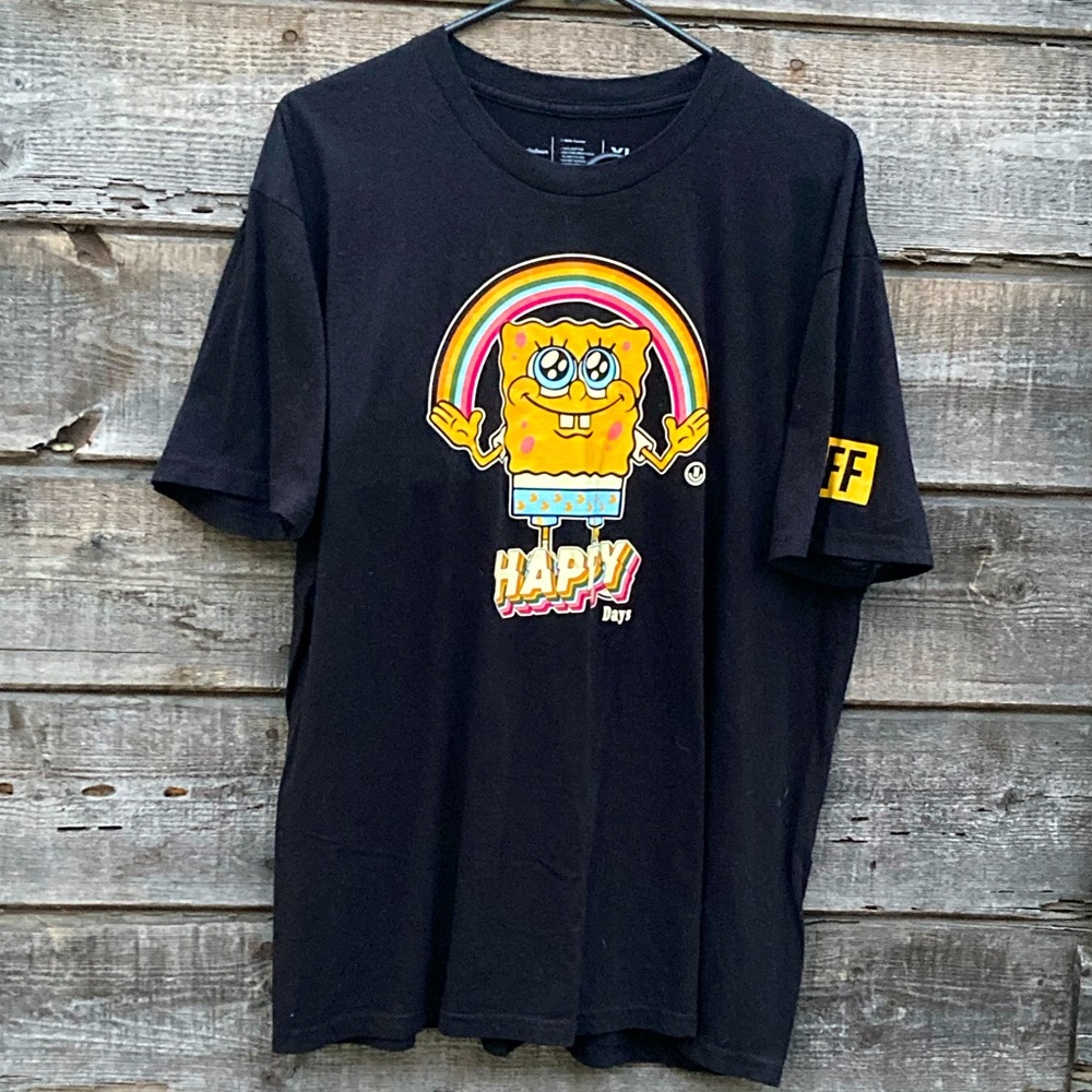 Neff Spongebob Mash Up XL TShirt Brand New With Tags